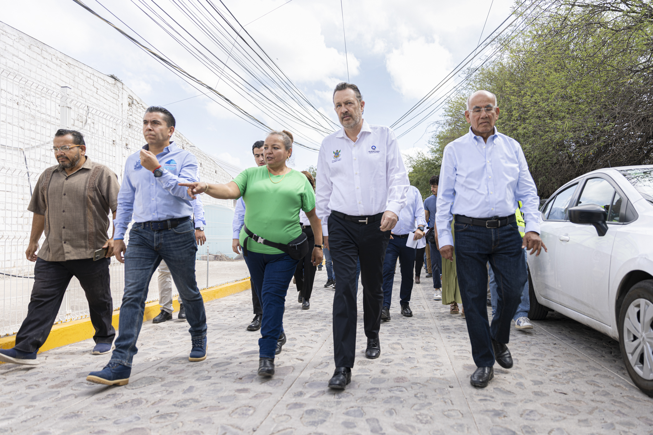 Entrega Mauricio Kuri obras en Corregidora por 15.7 mdp