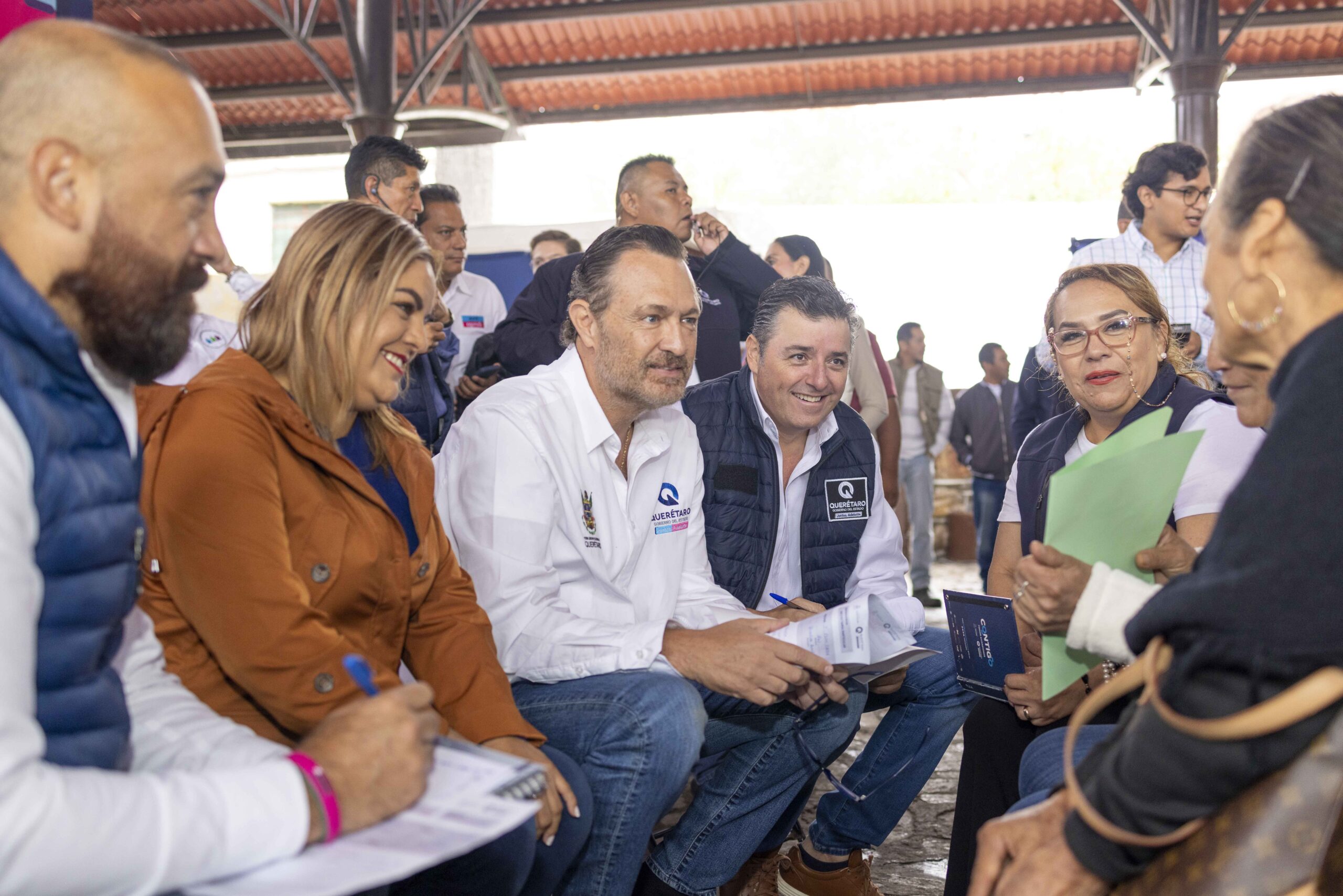 Reciben en Pinal de Amoles la Jornada Aquí Contigo