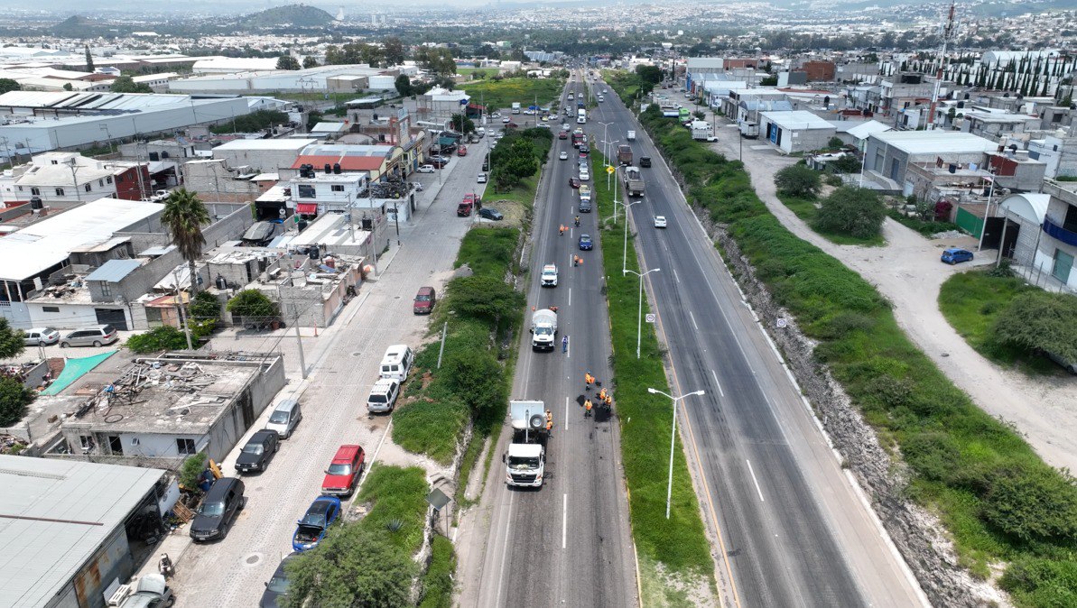 Realiza CEI mantenimiento de Paseo de la República y Libramiento Sur Poniente