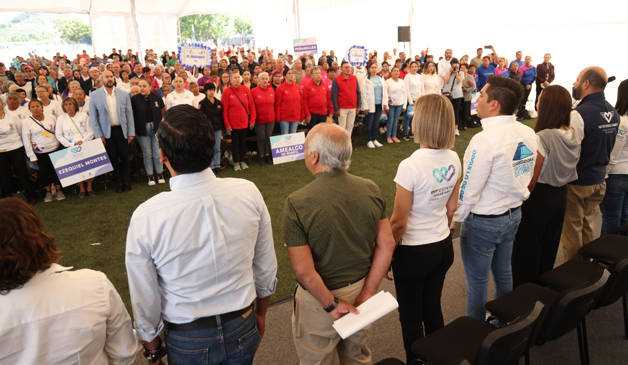 Asiste Car Herrera al Encuentro Deportivo Estatal del Adulto Mayor 2024