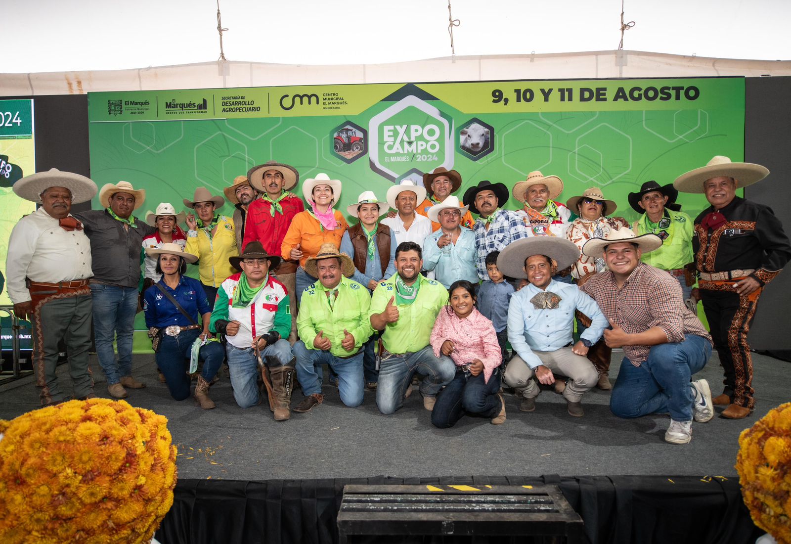 Claudia Martínez clausura con éxito “Expo Campo El Marqués 2024”