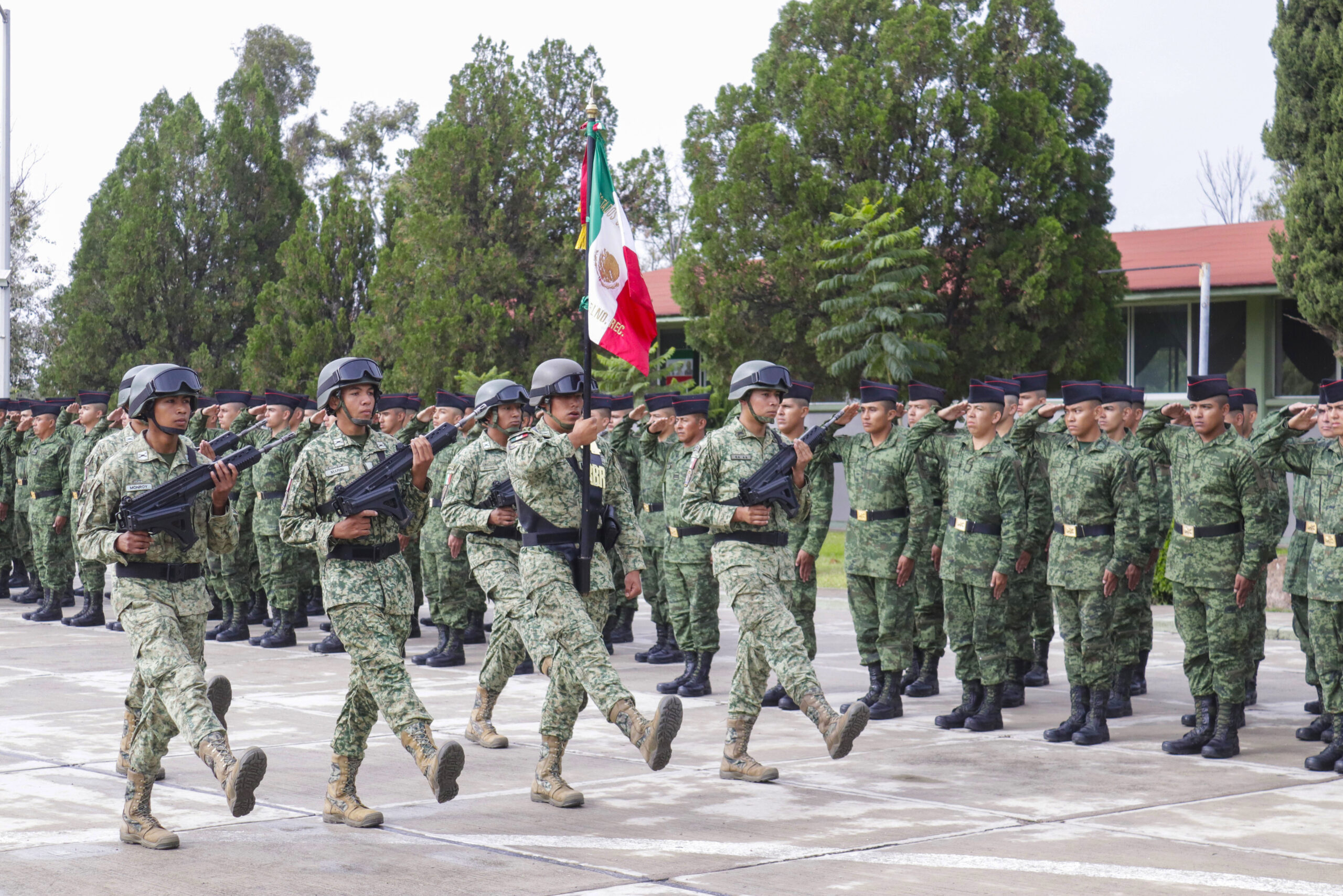 Inician 108 jóvenes c o n s c r i p t o s el Servicio Militar Nacional