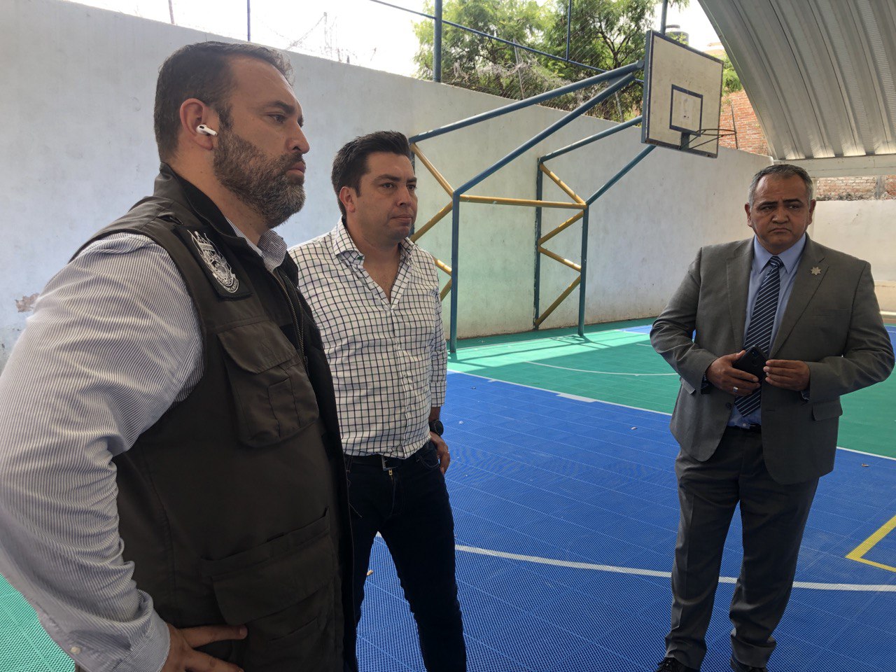 Supervisa alcalde de Corregidora obras de infraestructura deportiva