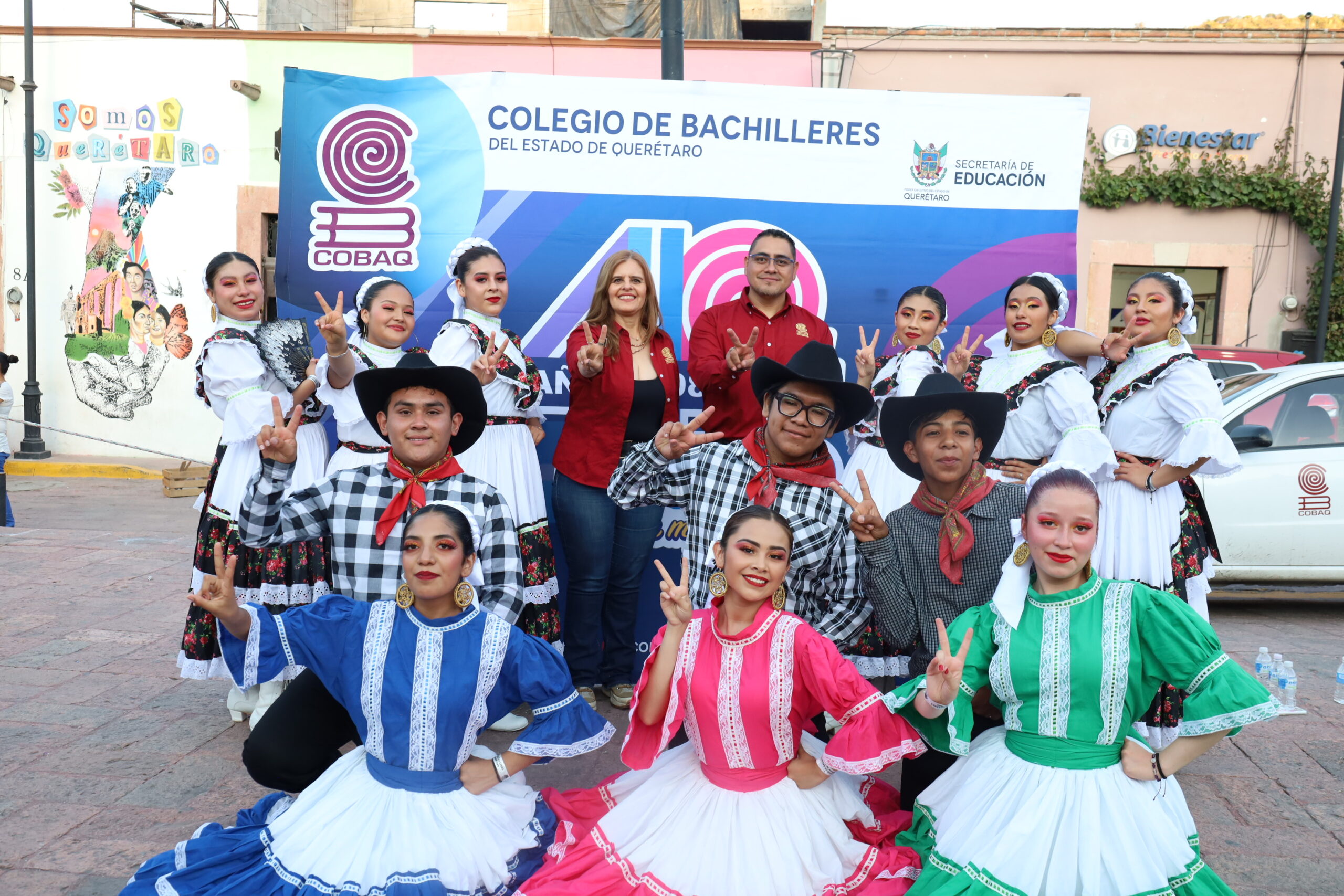 Inicia el XXV Festival de Danza Tradicional y Baile Folklórico COBAQ 2024