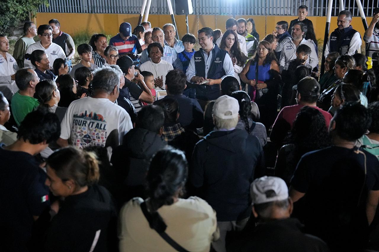 Felifer Macías regresa a la colonia Unidad Nacional para iniciar intervención integral