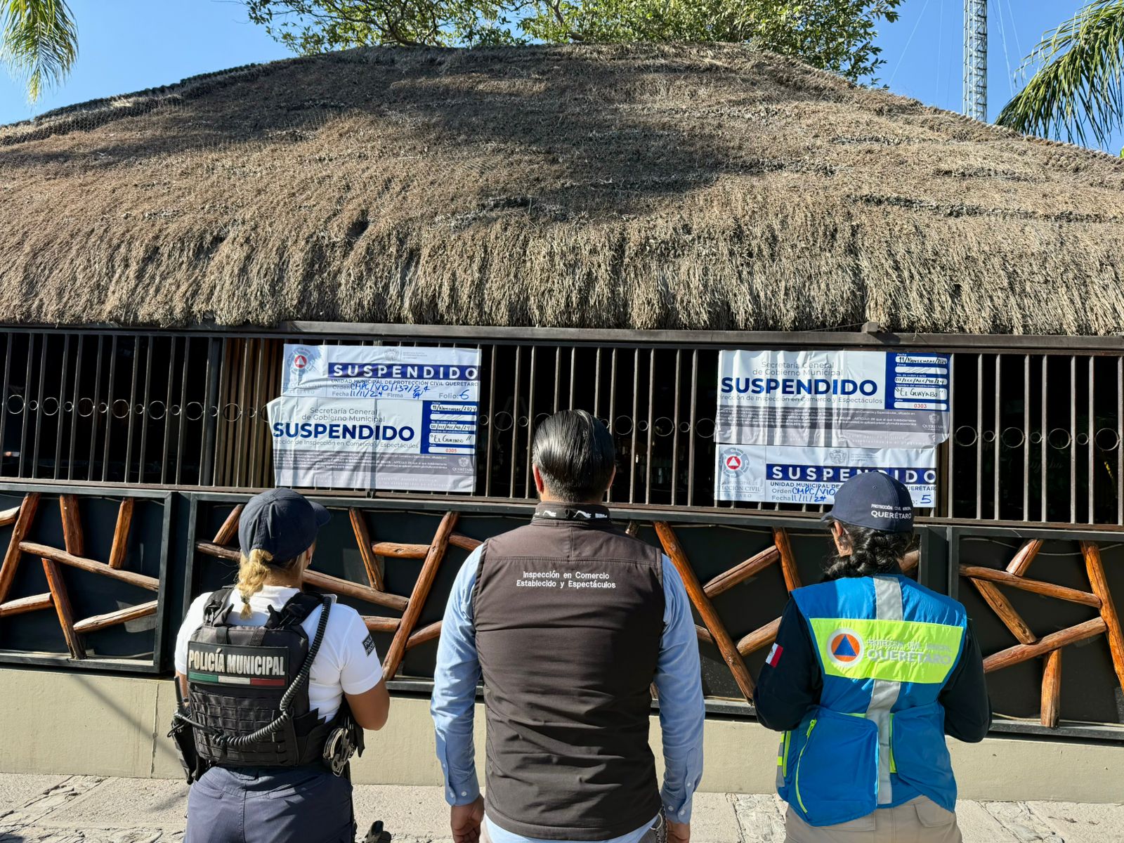 Clausura inspección municipal el establecimiento denominado ‘El Guayabo’ en Juriquilla