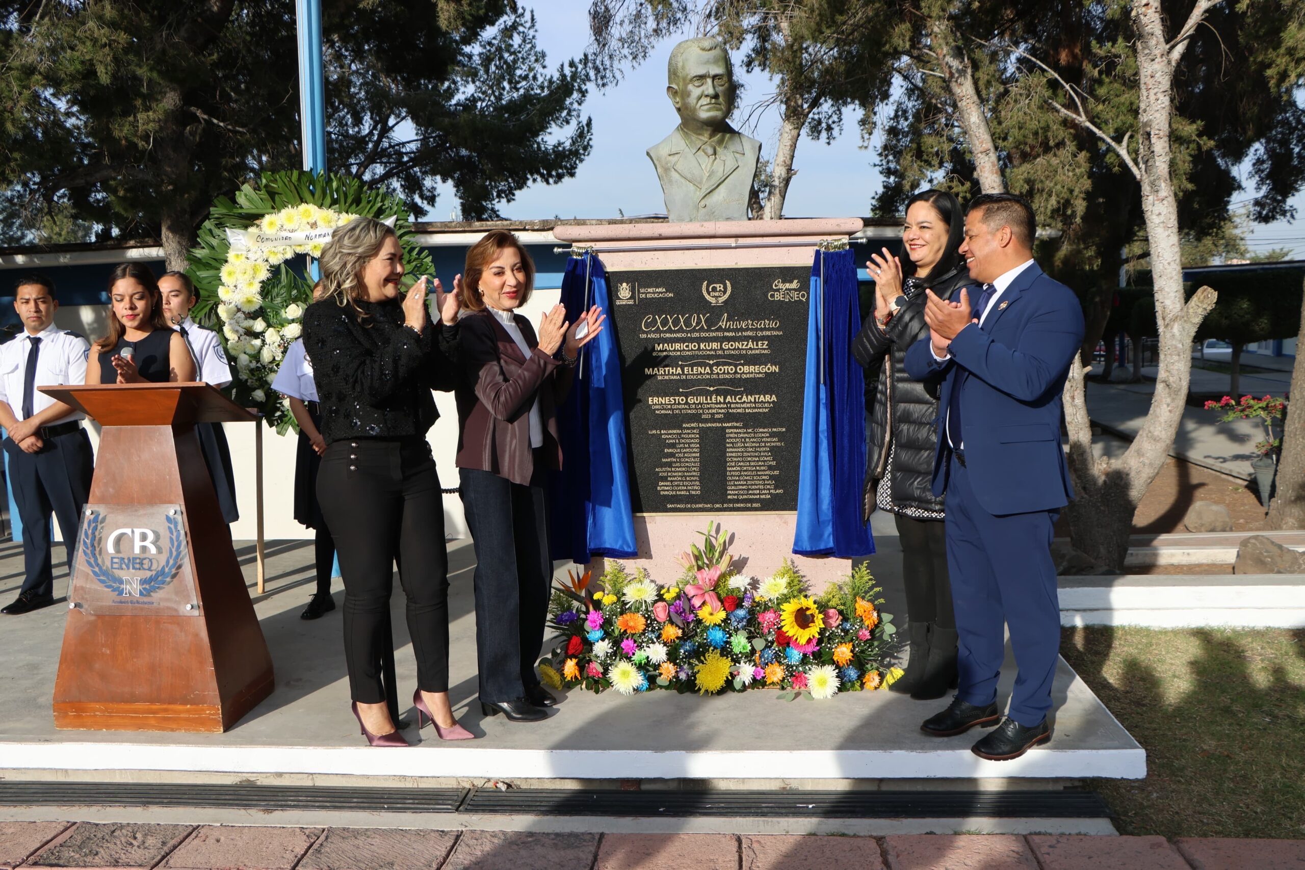 Reconocen labor de CBENEQ por su 139 aniversario