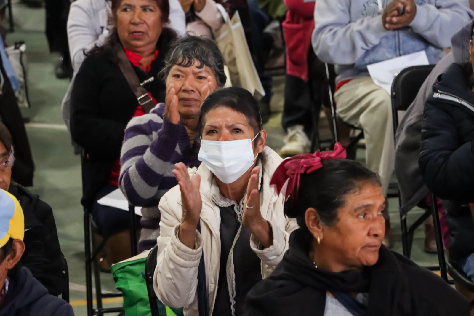 Arranque de entrega de tarjetas de la pensión de Mujeres Bienestar y Pensión de Adultos Mayores en Cadereyta de Montes