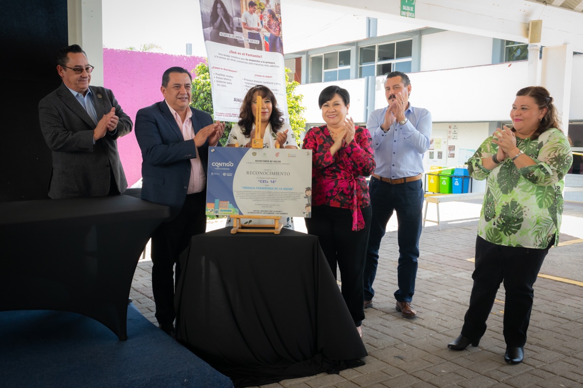 Certifica SESA al CETIs 16 como Escuela Promotora de la Salud