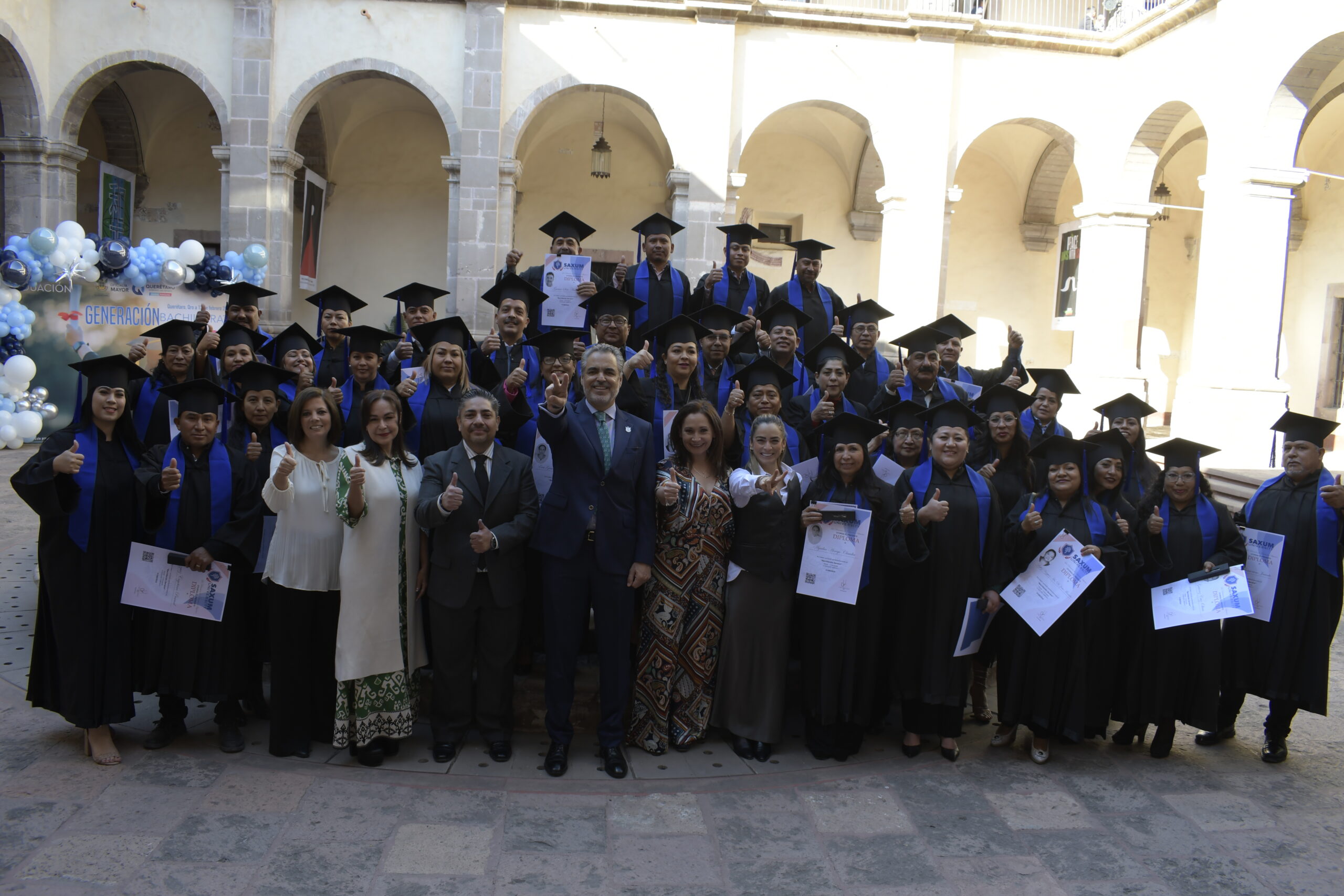 Concluyen la preparatoria colaboradores del Poder Ejecutivo del estado de Querétaro