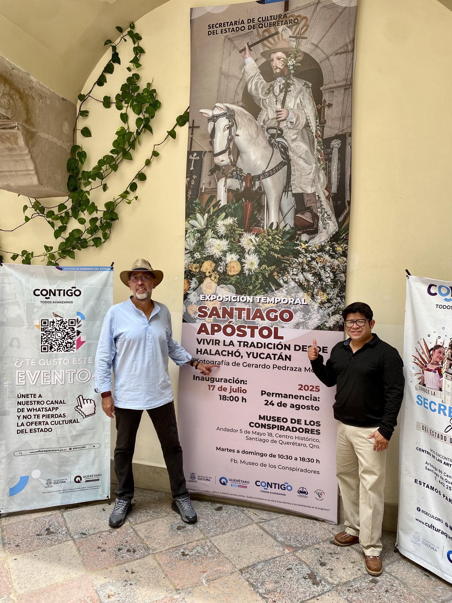 Inaugura SECULT muestra fotográfica sobre Santiago Apóstol