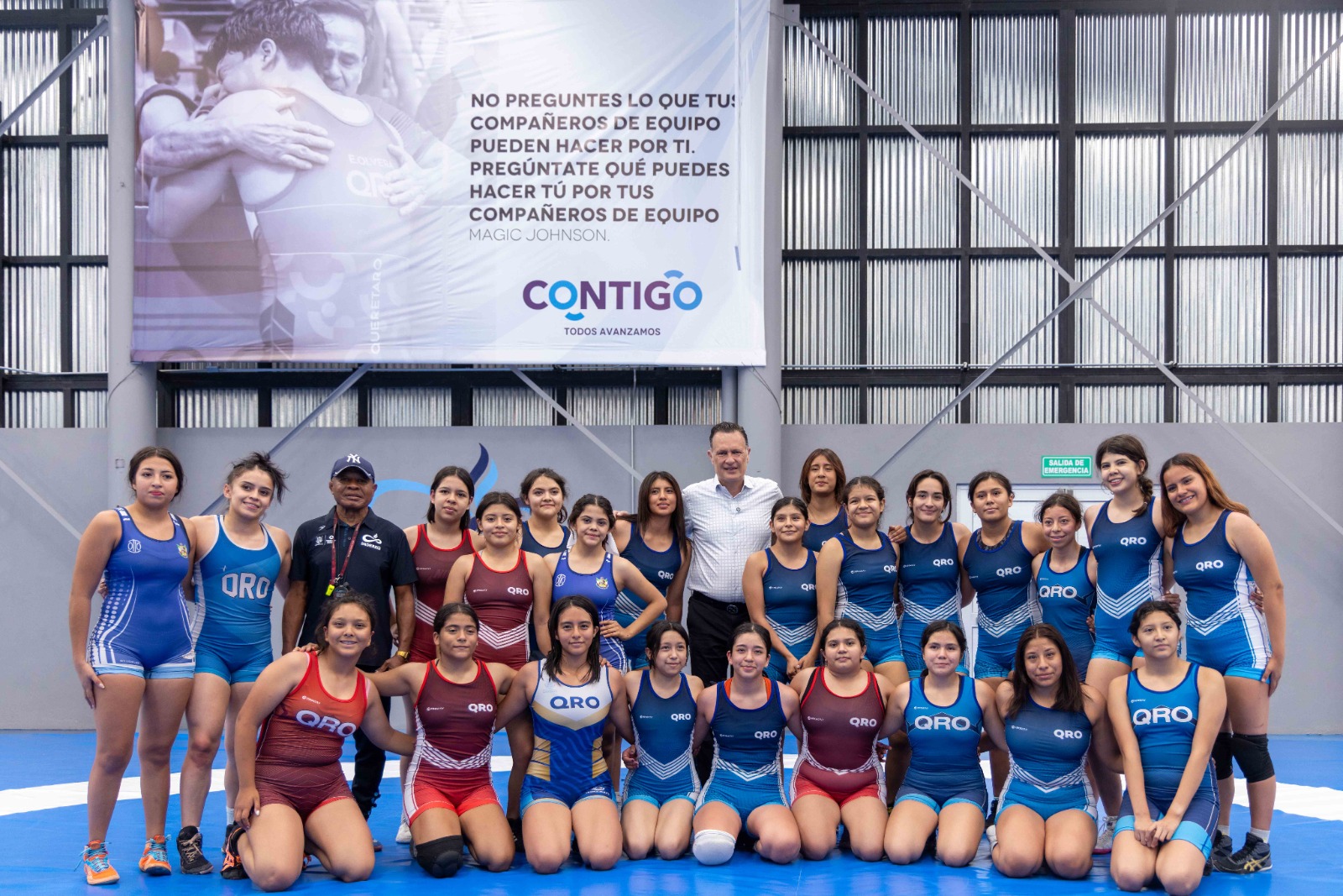 Inaugura Gobernador Pabellón de Alto Rendimiento en el Parque Querétaro 2000