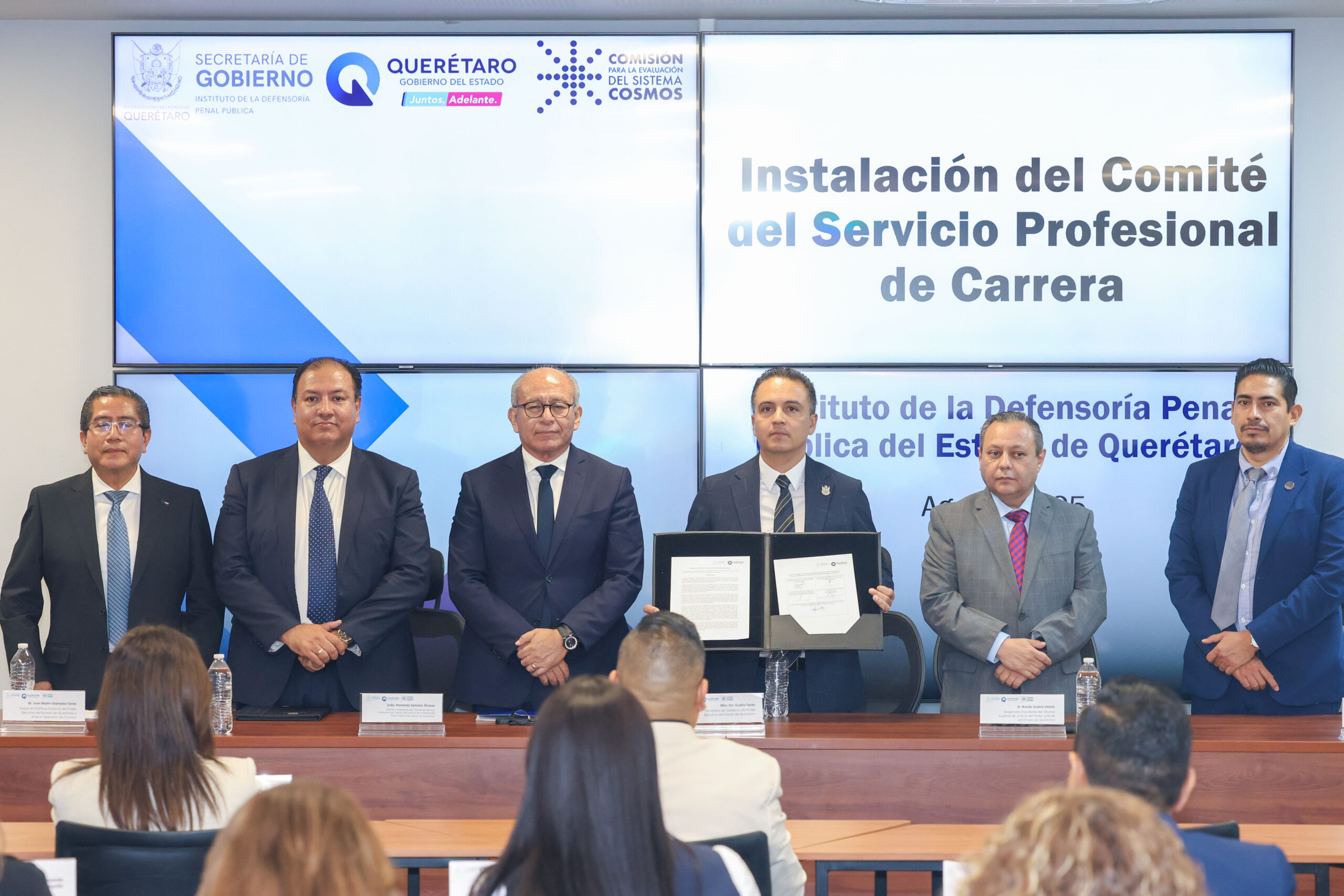 Querétaro fortalece la justicia penal con Servicio Profesional de Carrera