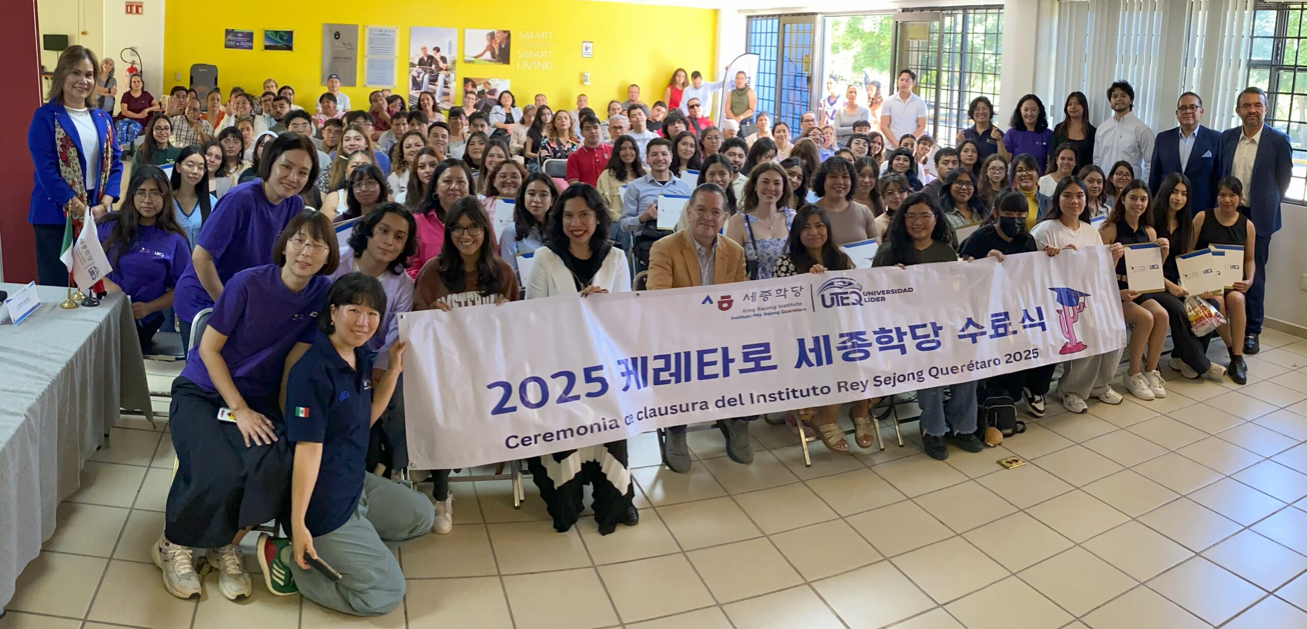 Más de 80 graduados en idioma coreano en el Instituto Rey Sejong