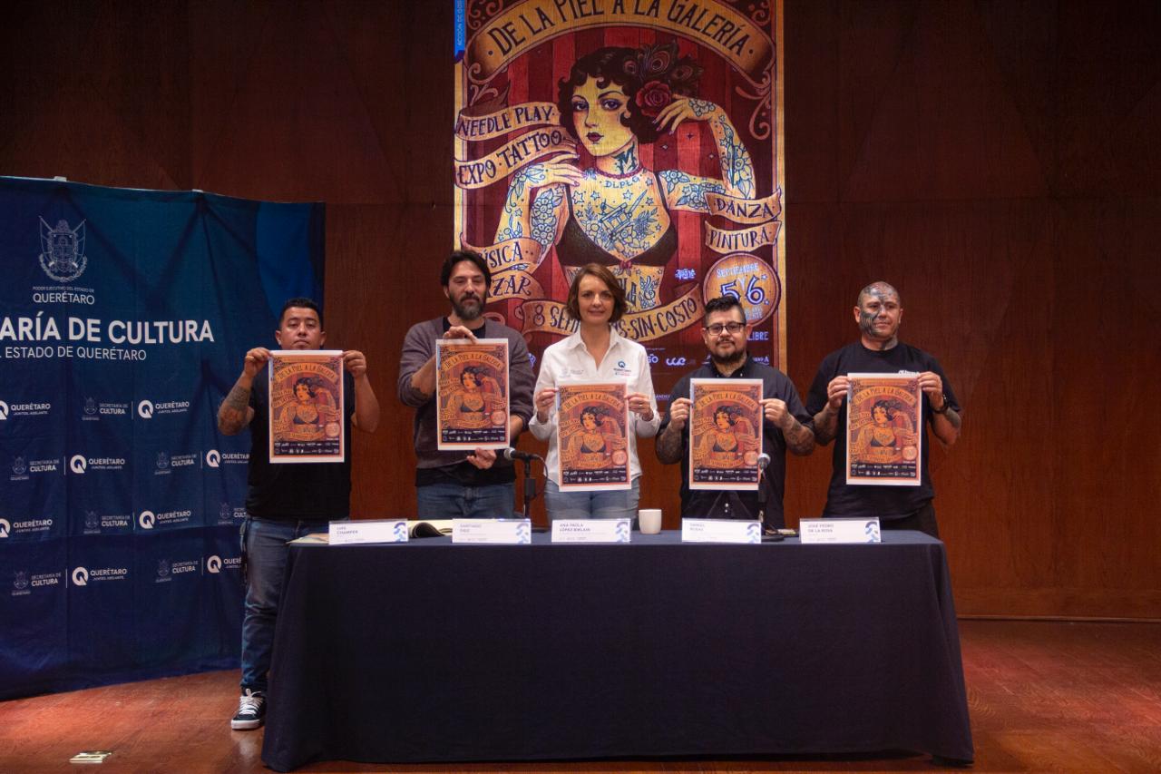 Llegan a Querétaro los mejores tatuadores y perforadores de México