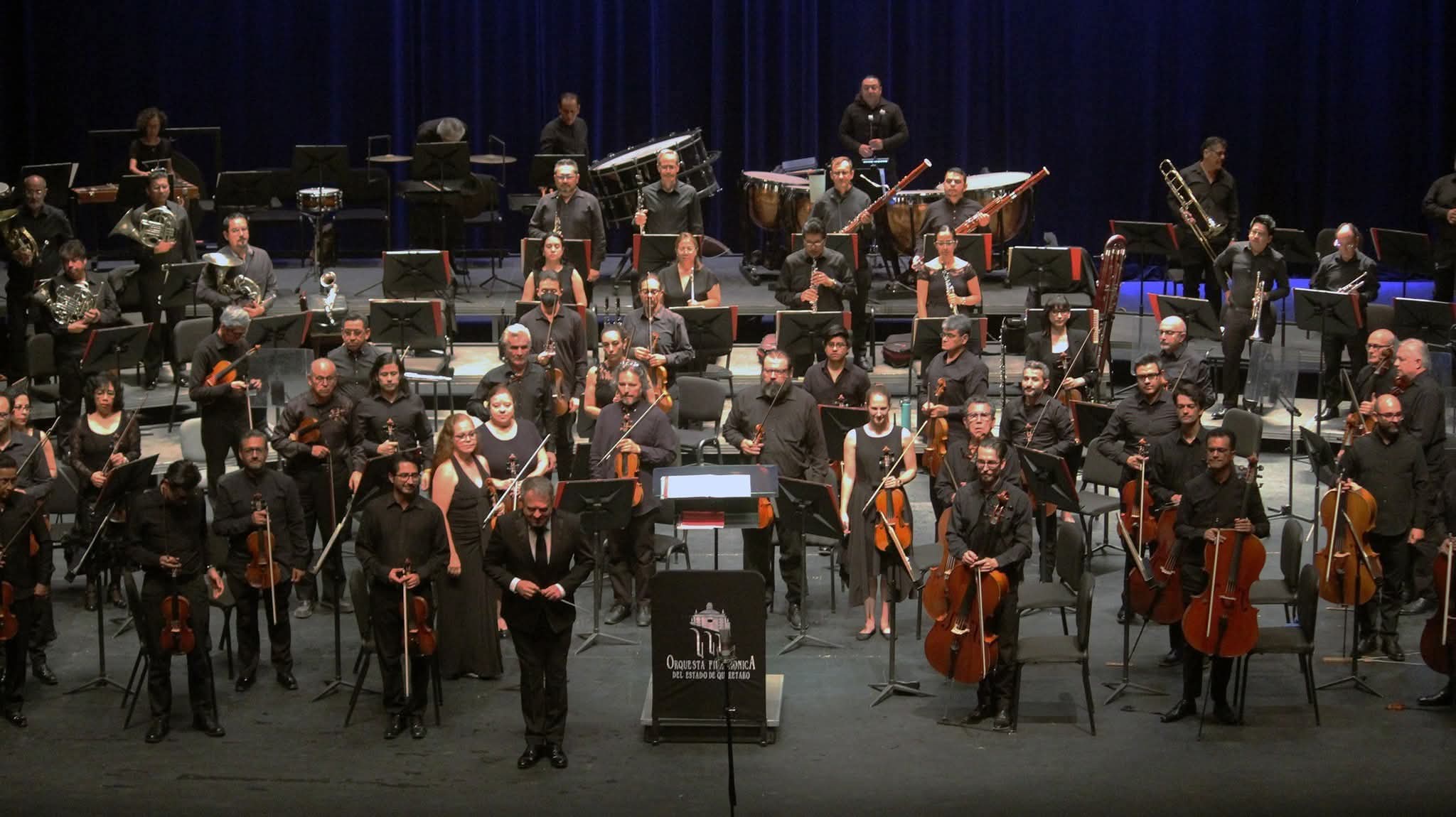 Con su Concierto Mexicano, resalta la OFEQ el sentimiento patrio