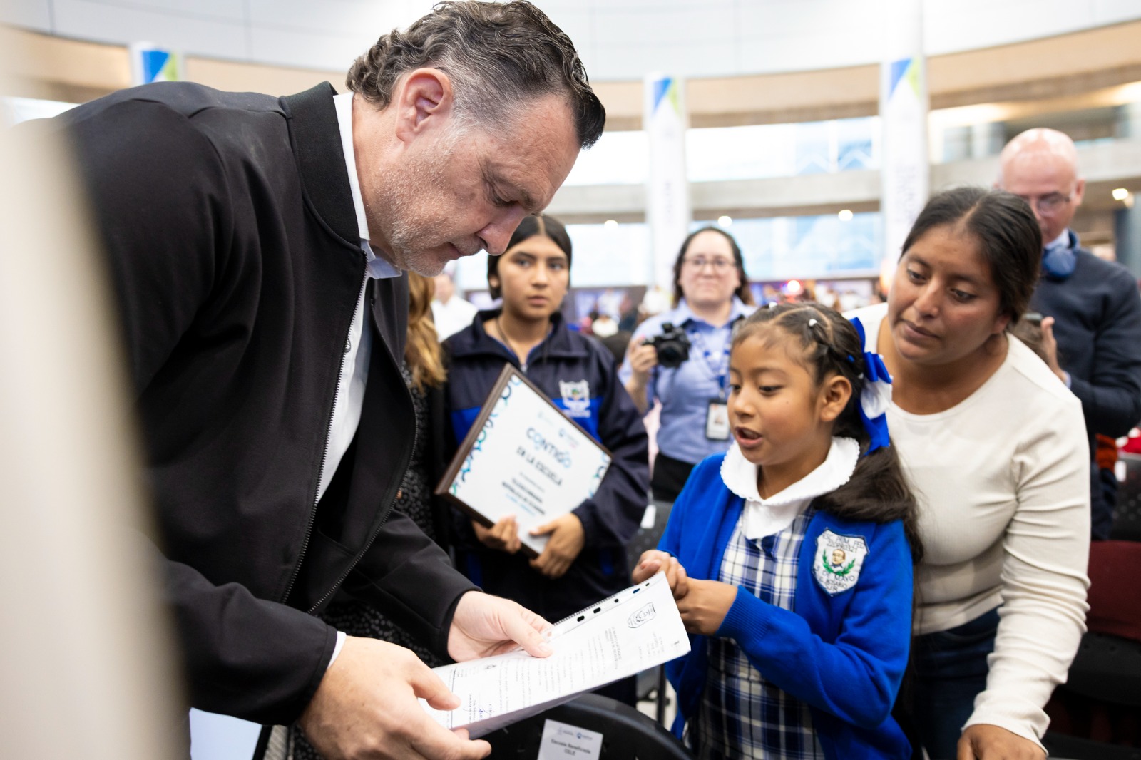 Encabeza Mauricio Kuri presentación de resultados del programa Contigo en la Escuela 2025
