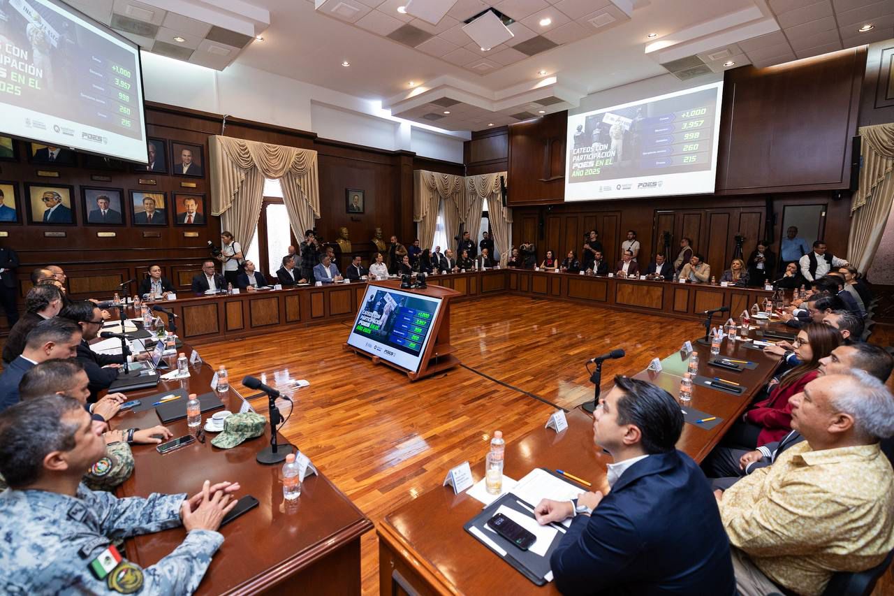 Encabeza Mauricio Kuri novena sesión ordinaria del Consejo Estatal de Seguridad