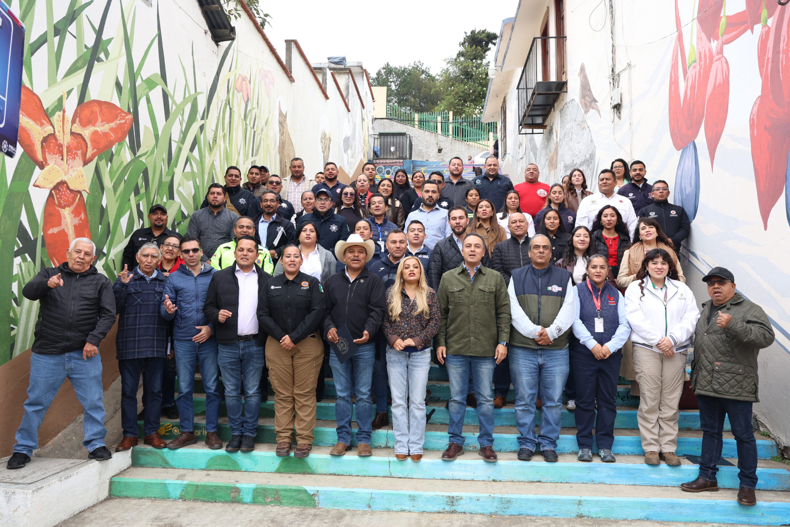 Refuerzan autoridades la coordinación para acompañar Caravana Migrante