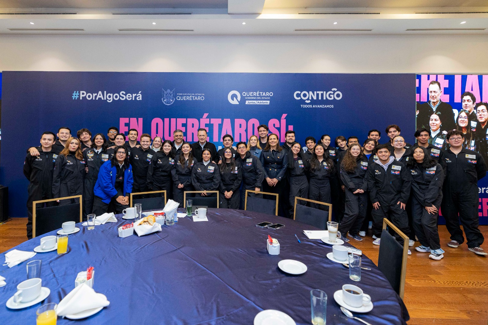Talento queretano destaca en el International Air & Space Program