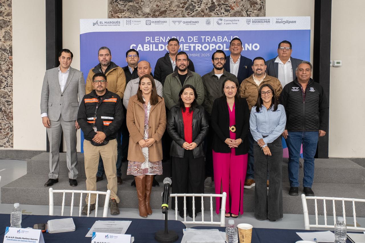 El Marqués fortalece la agenda regional como sede del Cabildo Metropolitano