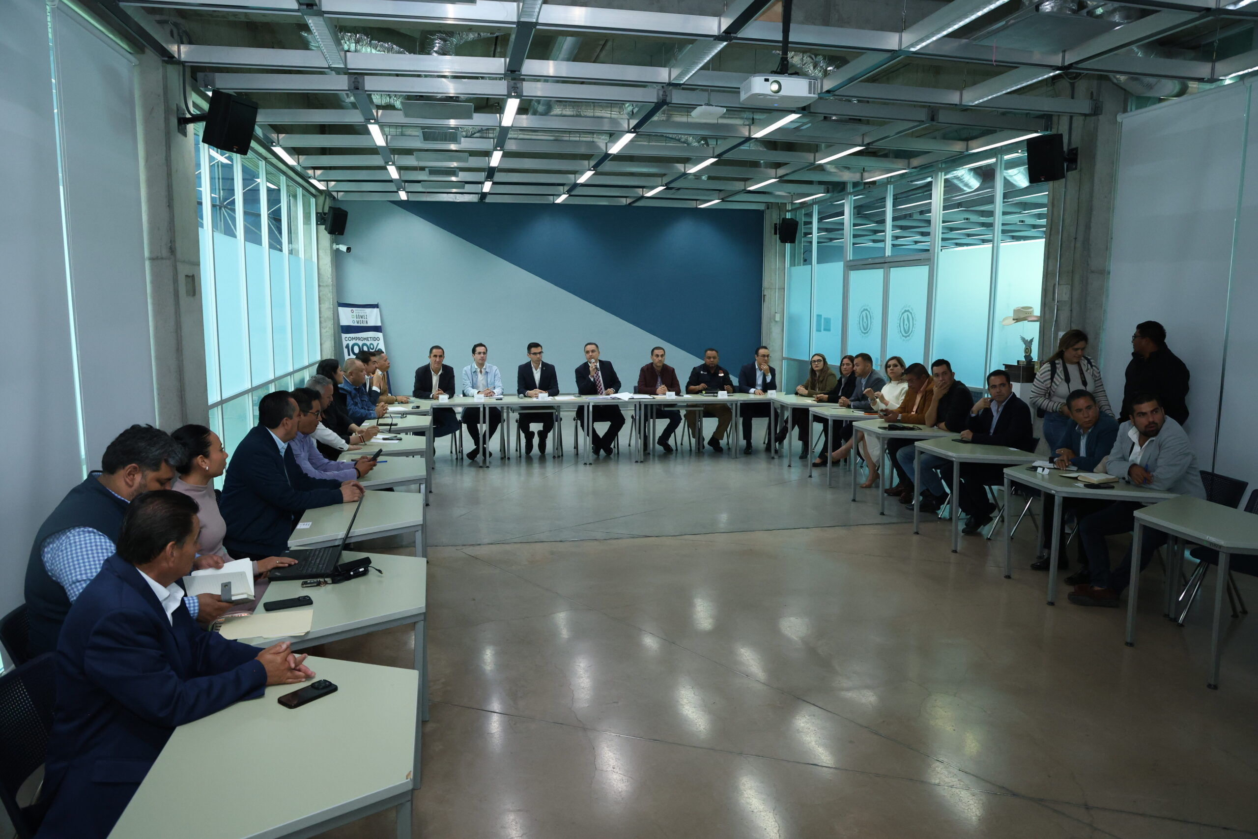 Refuerza Eric Gudiño coordinación con los 18 Secretarios de Gobierno municipales