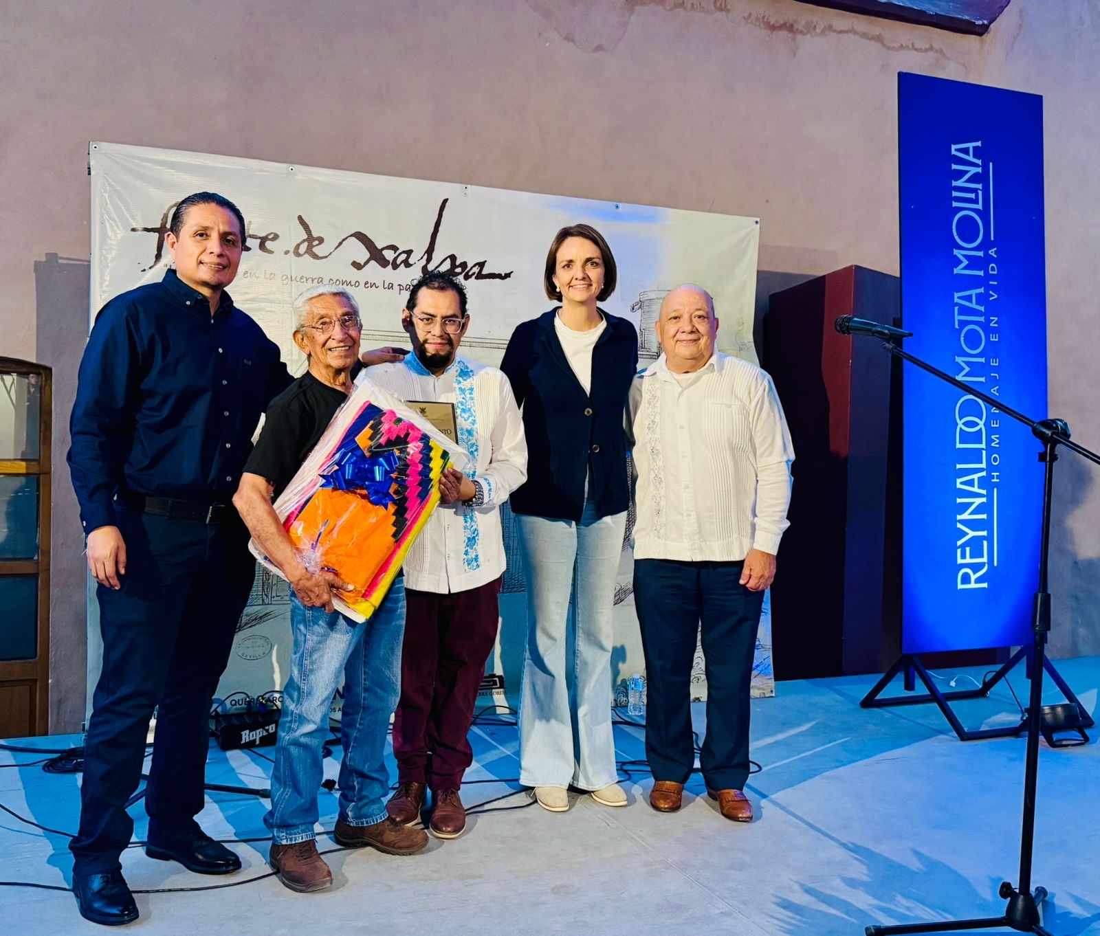 Rinde SECULT homenaje a Reynaldo Mota Molina, impulsor de la cultura de la Sierra Gorda