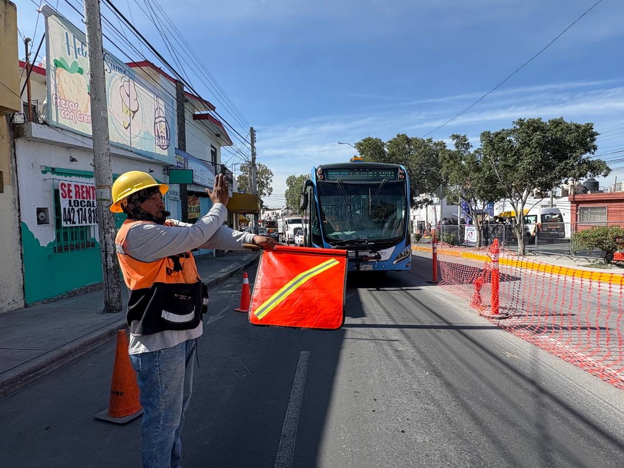 Encabeza Cuanalo el arranque del operativo vial por las obras del Tren México – Querétaro