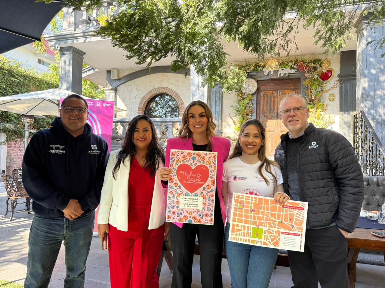 Municipio de Querétaro fortalece el turismo de romance con la campaña “Mi hilo rojo me trajo a Querétaro”