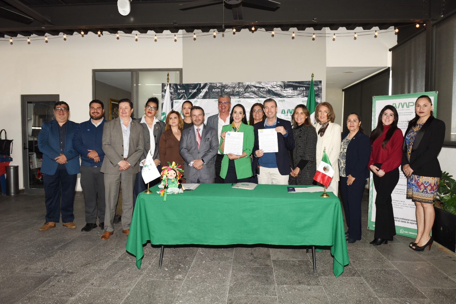 ICATEQ y AMPI Querétaro firman convenio para fortalecer la profesionalización inmobiliaria en el Estado