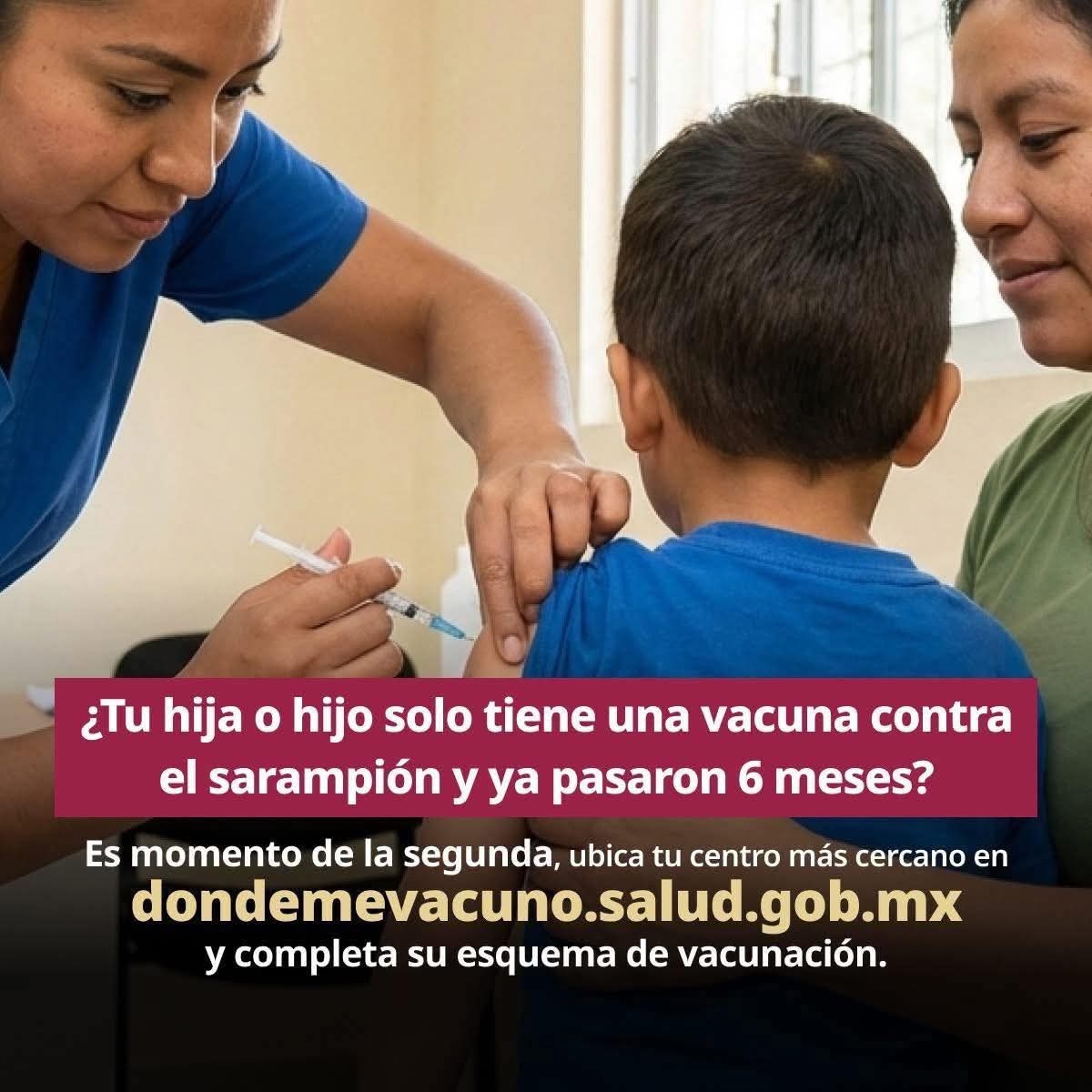 Querétaro intensifica acciones de vigilancia y vacunación frente al sarampión