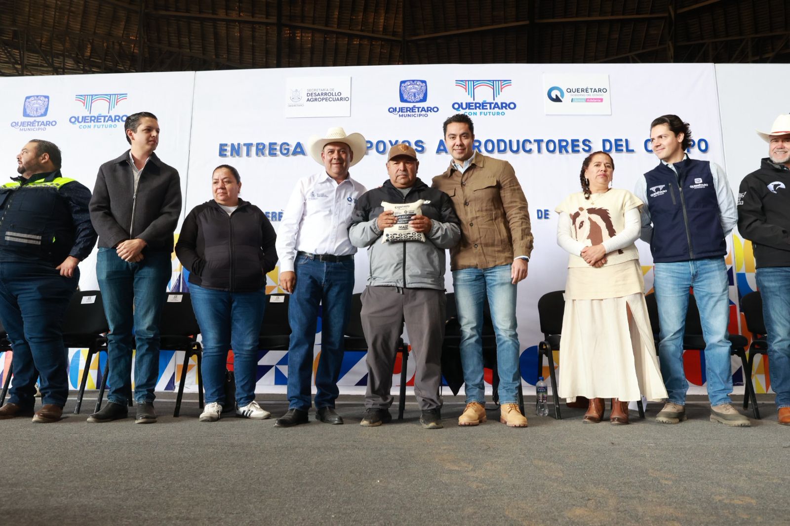 Apoyan a productores de maíz del municipio de Querétaro