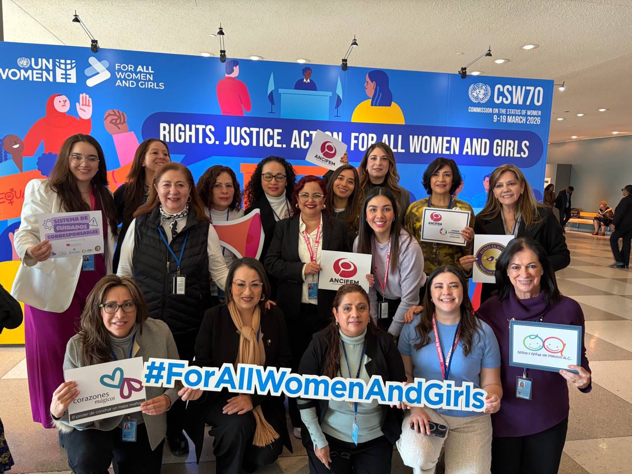 Municipio de Querétaro avanza hacia la creación del Sistema de Cuidados durante la CSW70 de la ONU