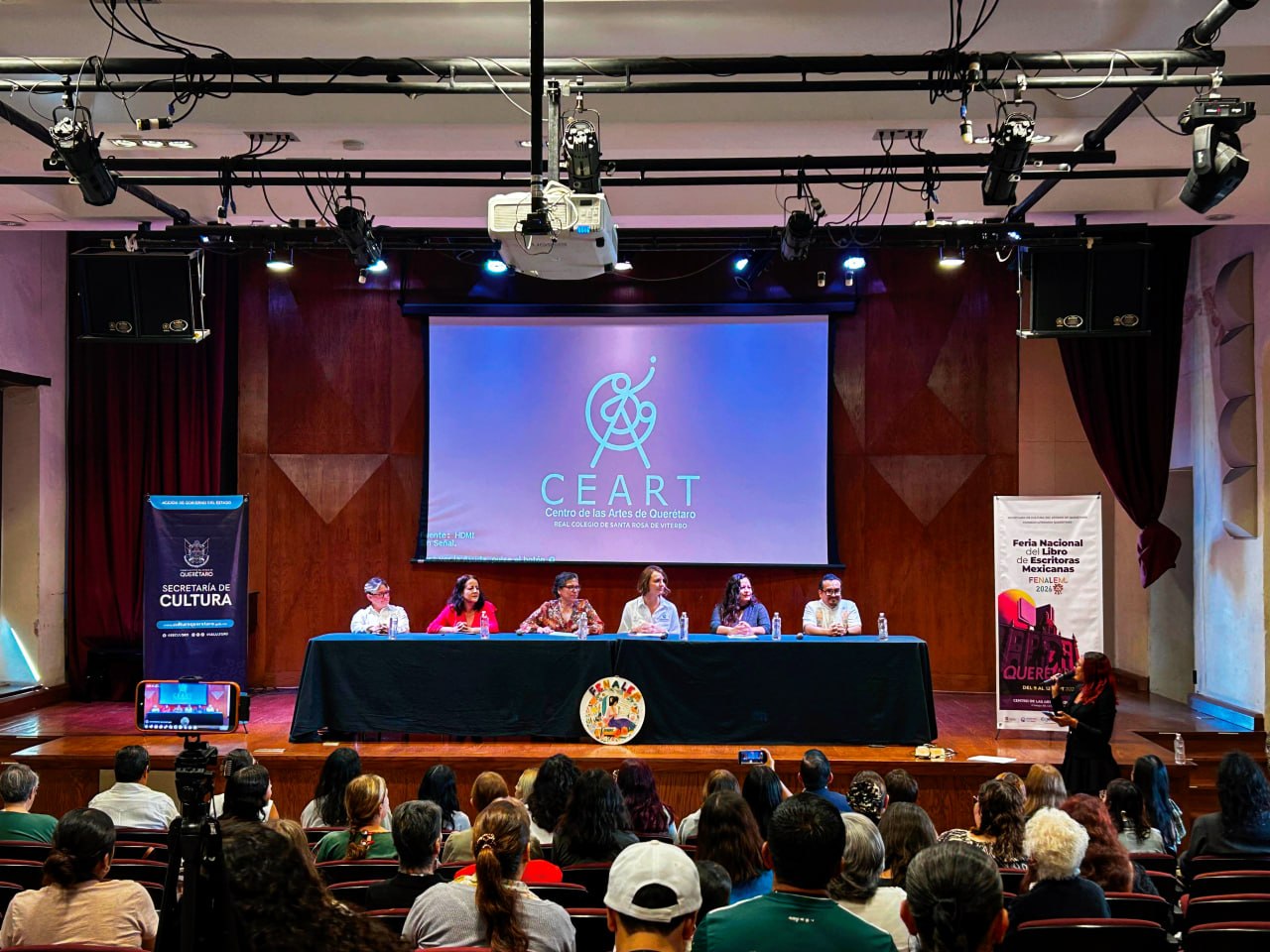 Inauguran la séptima Feria Nacional del Libro de Escritoras Mexicanas